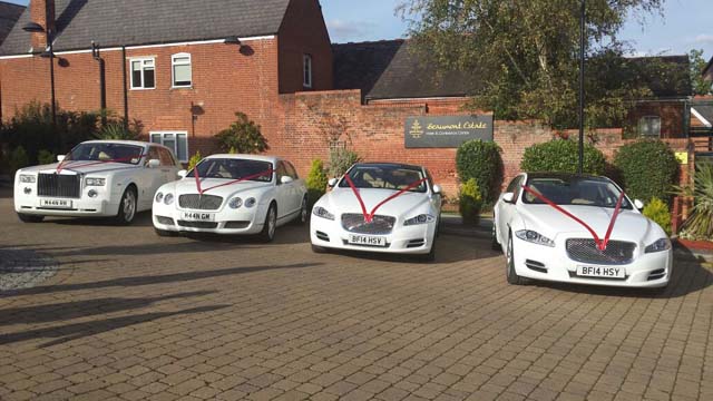 luxury car fleet for prestige wedding cars West Midlands