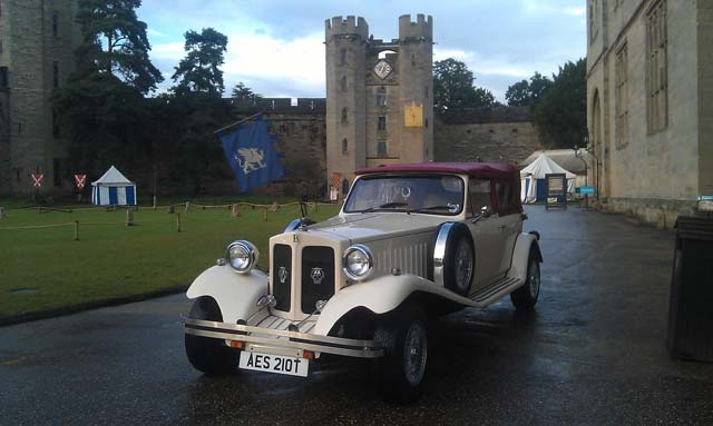 vintage and classic wedding car for wedding car hire West Midlands