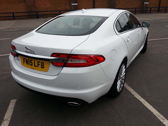 Jaguar XF Photo 2 Jaguar XF Rear View