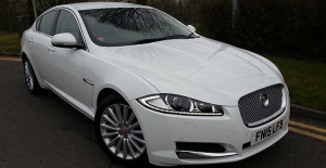 Manns Limo Jaguar XF for prestige wedding cars Birmingham