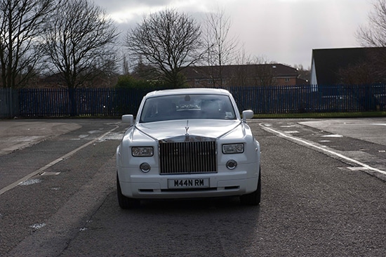 Rolls Royce wedding car for prestige wedding cars Birmingham