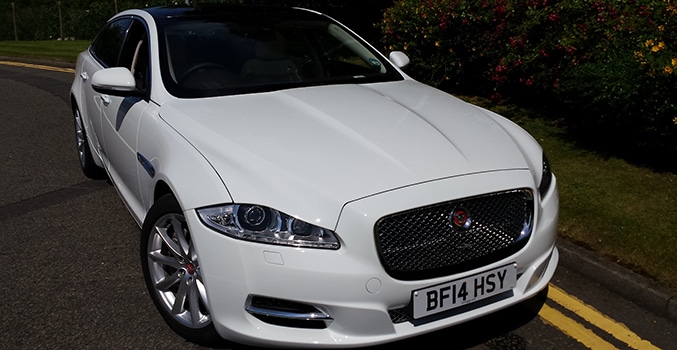 Luxury car hire Birmingham example