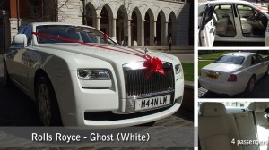 Rolls Royce Ghost Wedding Car Hire Birmingham