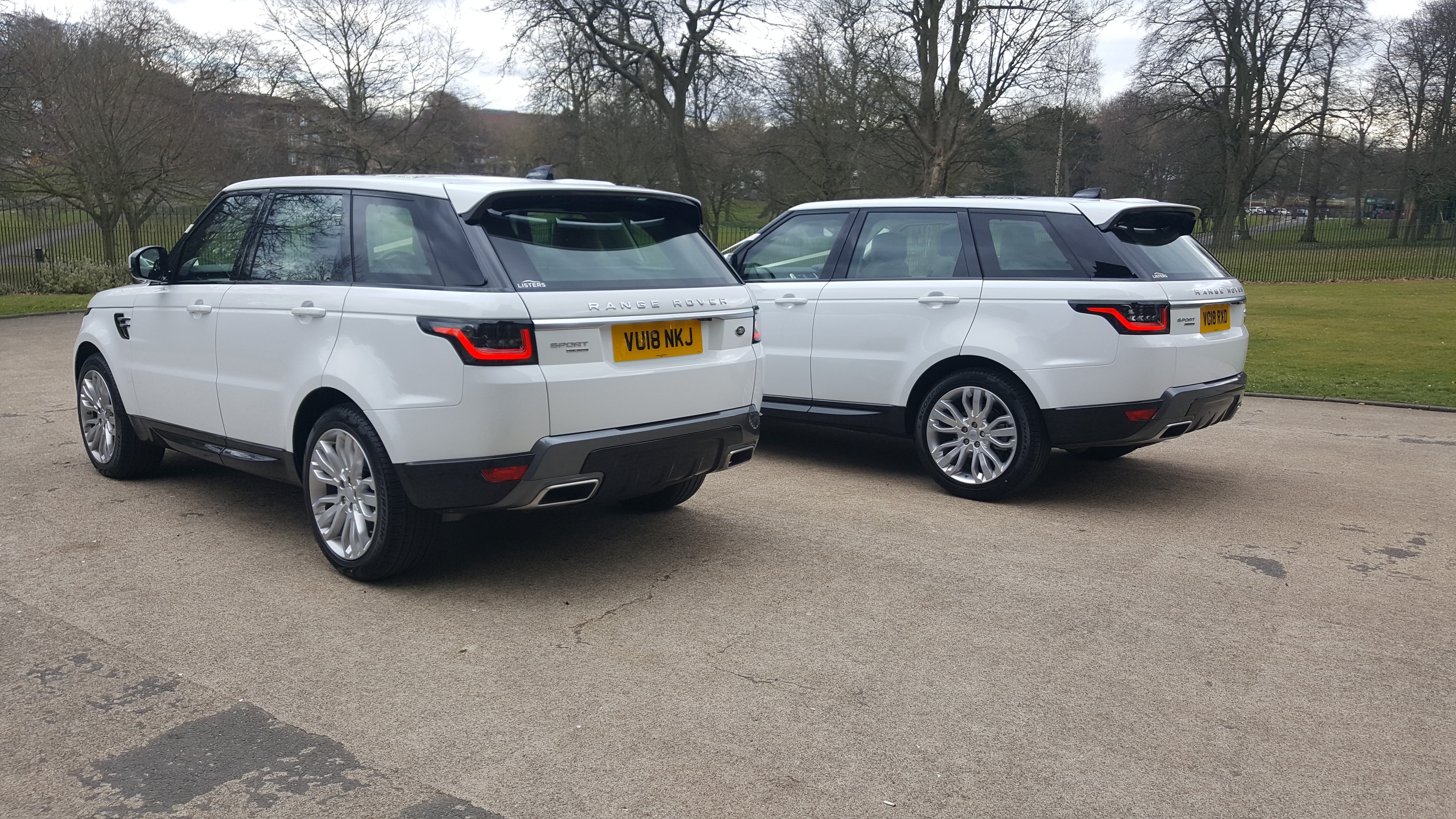 20180326_141014 matching white Range Rovers