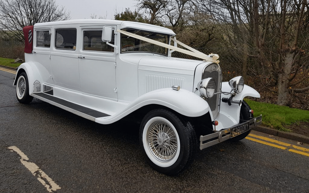 Vintage Bramwith 7 seater wedding car