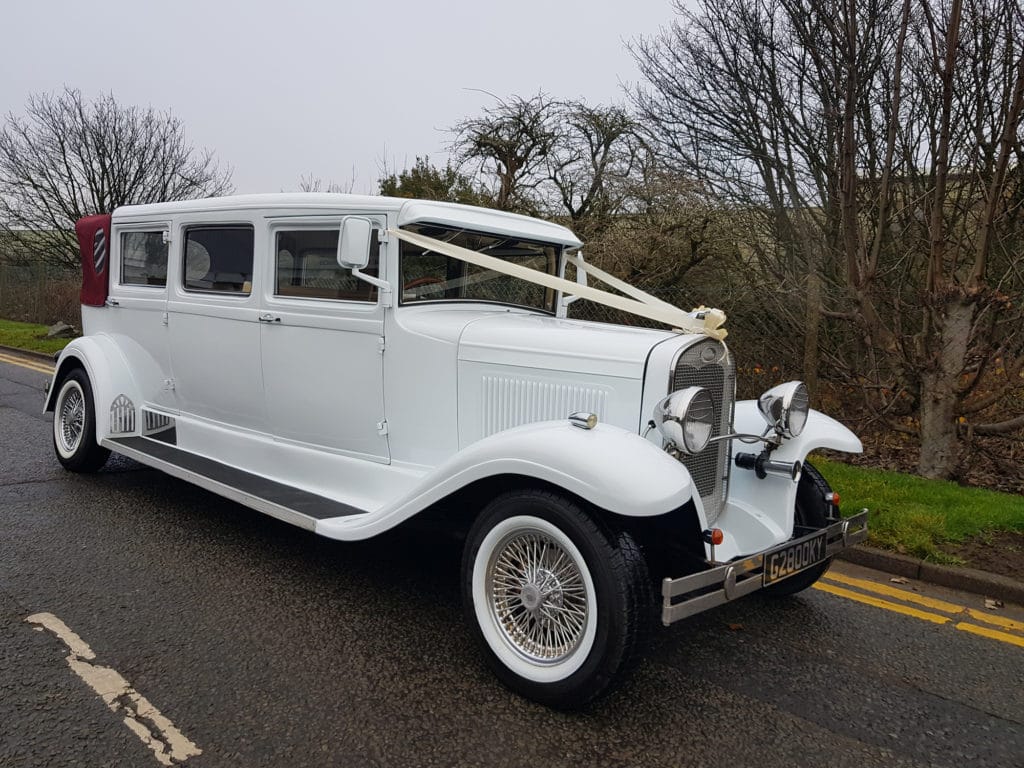 Vintage Bramwith 7 seater wedding car