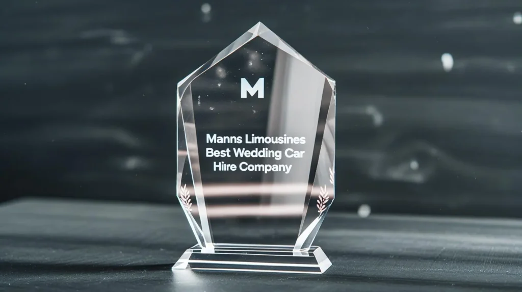 Manns Limousines wedding car hire award