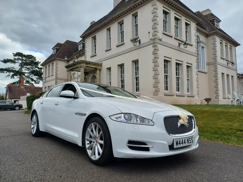 Jaguar Wedding car for Hire West Midlands