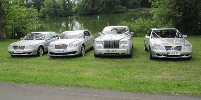 Rolls Royce cars for prestige wedding car hire West Midlands