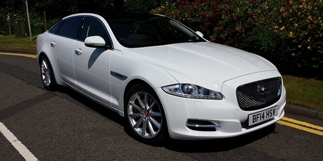 Jaguar wedding car for prestige wedding cars Birmingham